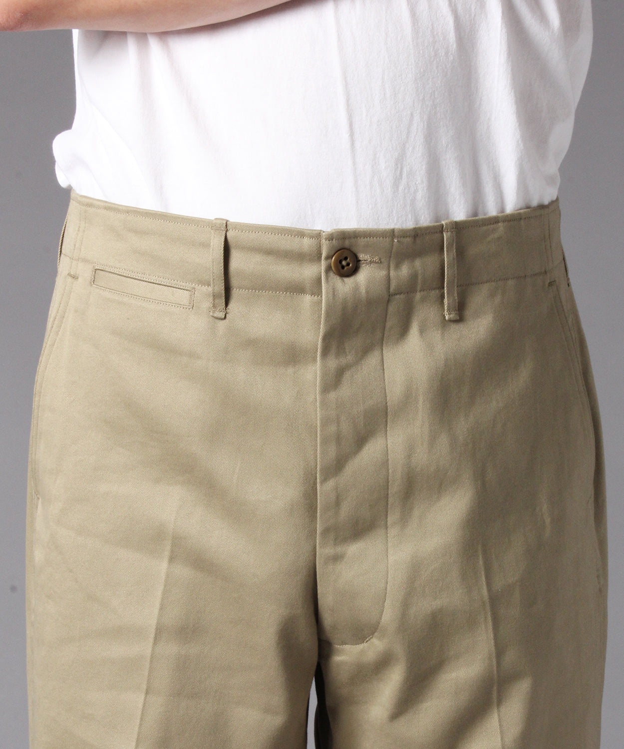 【 RESTOCK 】YANKSHIRE TROUSERS M1945 WEST POINT / BEIGE