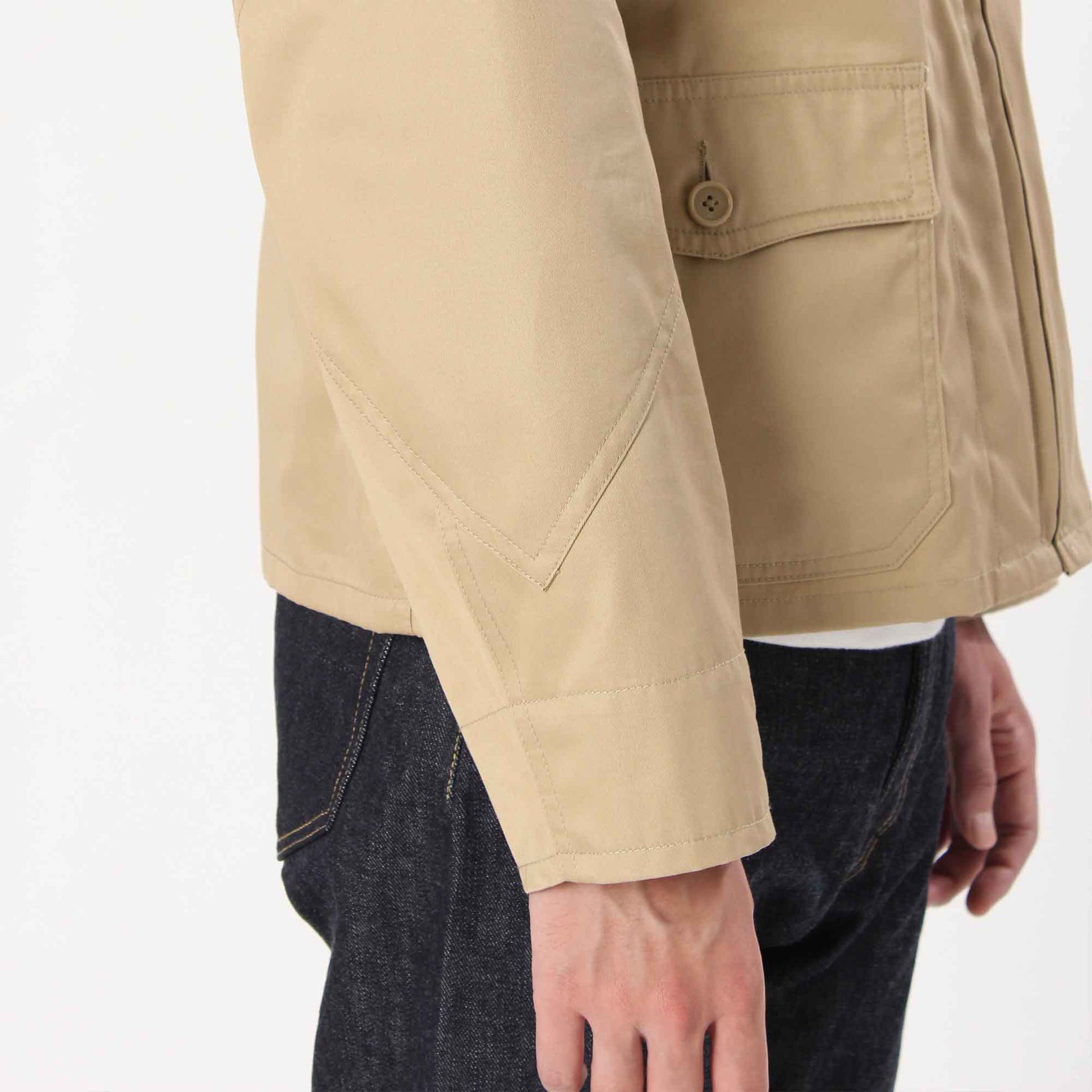 ANATOMICA USN SUMMER FLIGHT JACKET M-421A / BEIGE – A'r11551