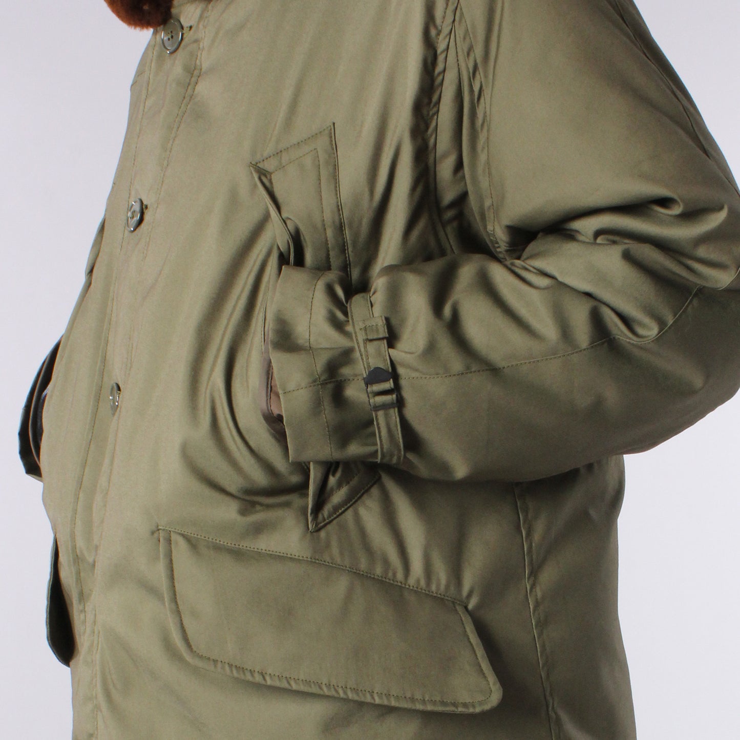 RMFB B911 PARKA VTG POPLIN ｗ/DOWN LINER / OLIVE