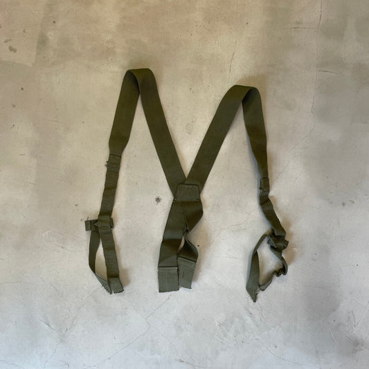 【 VINTAGE 】US SUSPENDER / OLIVE