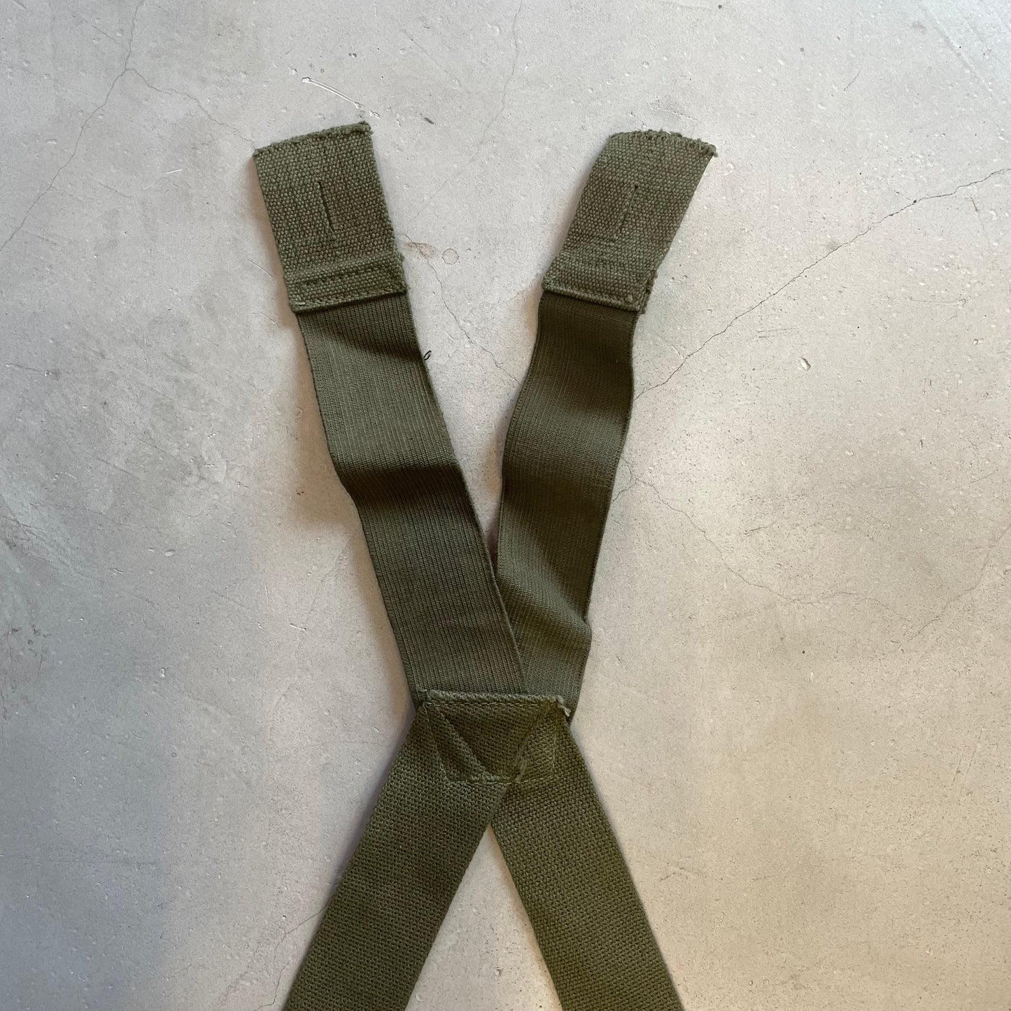 【 VINTAGE 】US SUSPENDER / OLIVE