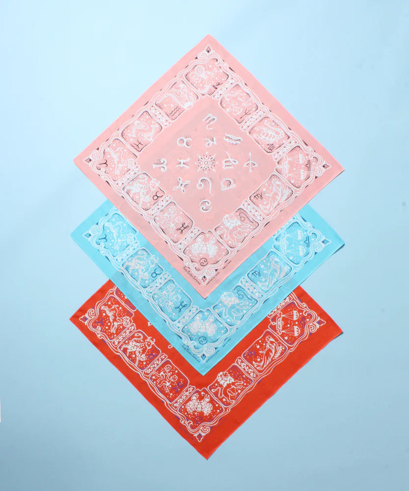 RMFC BANDANA ZODIAC SIGNS / ORANGE